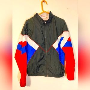 Vintage 1990s men work winbreaker